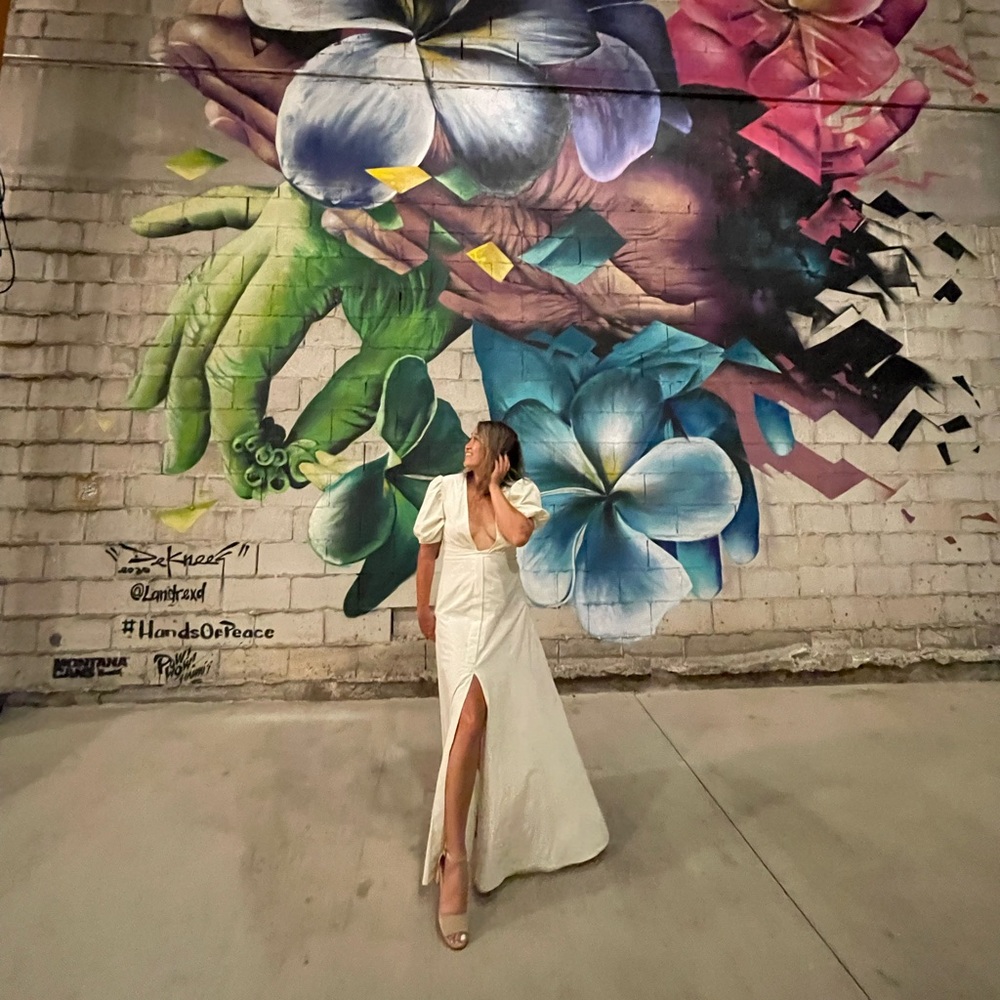 Cream Maxi Dress